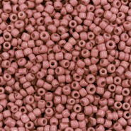 Seed beads 11/0 (2mm) Deep terracotta red